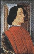 Sandro Botticelli Portrait of Giuliano de'Medici (mk36) Spain oil painting artist